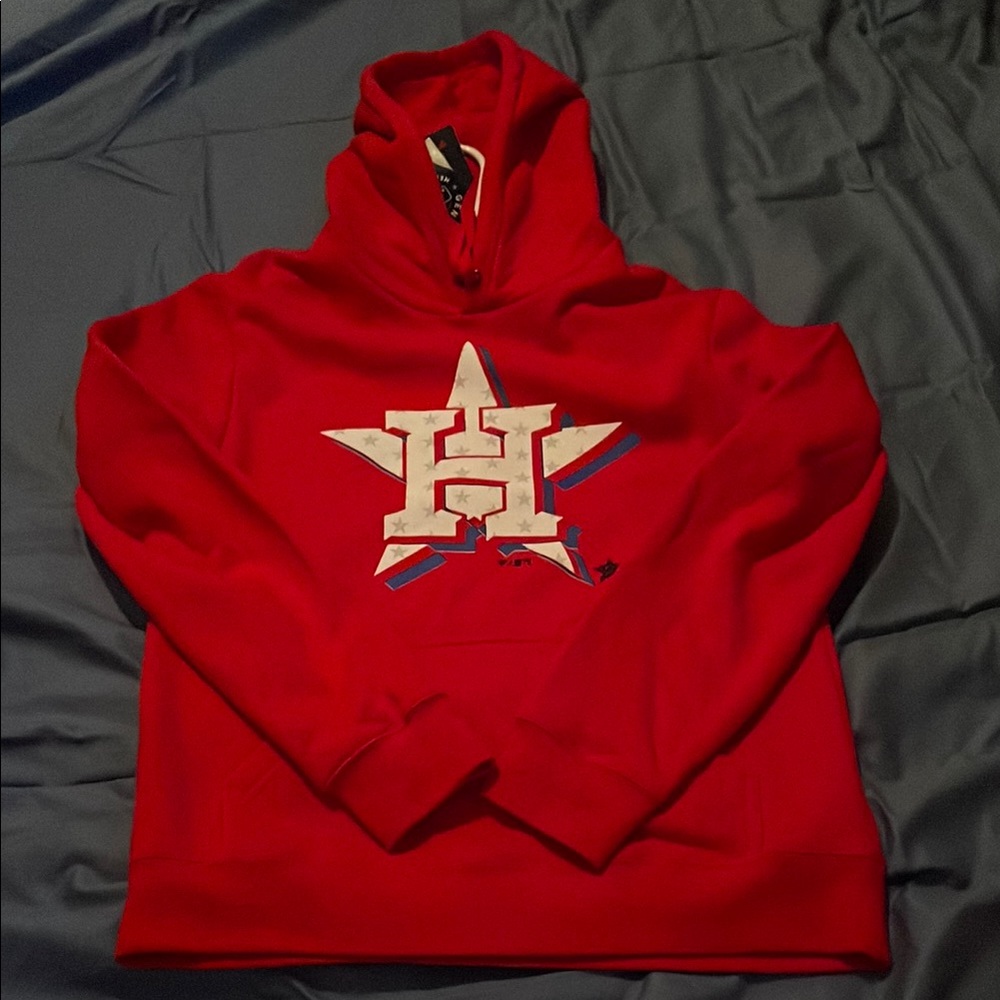 Red Astros with Star Logo